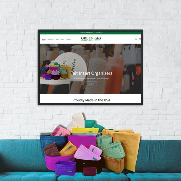 NEW LV Siena Felt Insert Bag Organizer - Picture 3 of 7